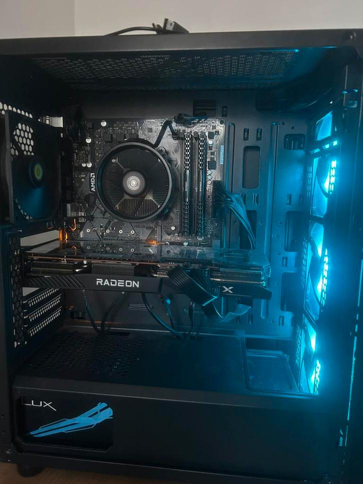 Pc gamer, Informatique & Logiciels, Ordinateurs de bureau, Utilisé, 3 à 4 Ghz, HDD, SSD, 16 GB, Avec moniteur, Gaming, Enlèvement ou Envoi