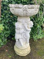 Betonnen bloempot/fontein, Tuin en Terras, Tuinvazen, Ophalen