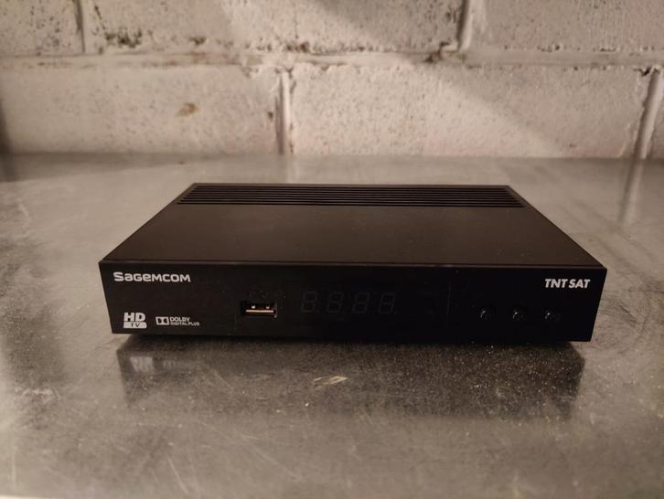 Sagemcom Récepteur TV Satellite HD sans Carte TNTSAT, Audio, Tv en Foto, Schotelantennes, Zo goed als nieuw, (Schotel)antenne-accessoires