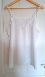 Nieuw wit topje maat XL, Vêtements | Femmes, Tops, Enlèvement ou Envoi, Taille 46/48 (XL) ou plus grande, Blanc