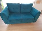 Sofa, 2-zit, groen stof, Huis en Inrichting, Zetels | Zetels, Ophalen, 150 tot 200 cm, Tweepersoons, 75 tot 100 cm