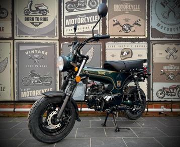 Nieuwe Bluroc Heritage Dax Klasse A, B, 125cc motorfiets