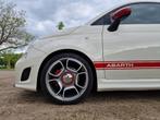17'' ABARTH velgen + 4 zomerbanden PIRELLI voor (fiat) 500, Ophalen, Gebruikt, Velg(en), 17 inch