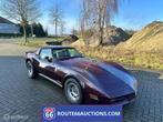 Corvette C3 Targa | 1981 | Route 66 Auctions, Auto's, Chevrolet, Zwart, Bedrijf, Handgeschakeld