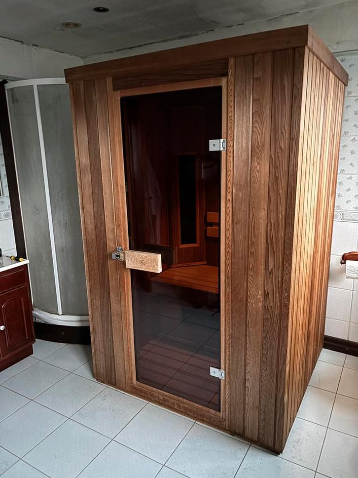 Infrarood sauna, Sport en Fitness, Sauna, Zo goed als nieuw, Complete sauna, Infrarood, Ophalen