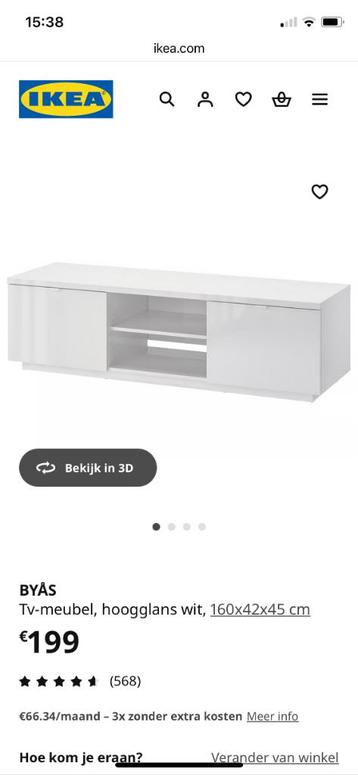 tv-meubel beschikbaar voor biedingen