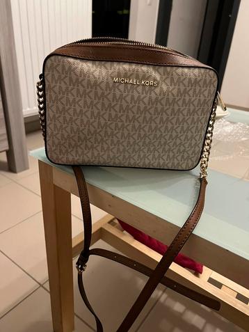 MICHAEL KORS Logo Jet Set grote schoudertas, Ophalen, Gebruikt