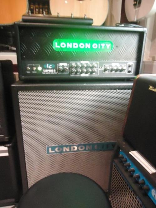 London City LEOPARD 3 met 4 x 12" cab, Muziek en Instrumenten, Versterkers | Bas en Gitaar, Zo goed als nieuw, Gitaar, 100 watt of meer