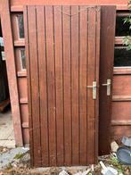 2 deuren voor schuur of tuinhuis met kader., Ophalen, Gebruikt