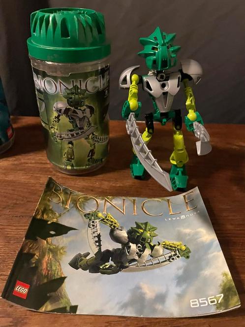 Vintage Bionicle te koop: Lewa Nuva uit het jaar 2002, Kinderen en Baby's, Speelgoed | Duplo en Lego, Zo goed als nieuw, Ophalen of Verzenden