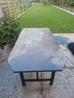 Tafel uit 100% graniet, Tuin en Terras, Ophalen, Gebruikt