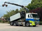 Volvo FM 330 186dkm! !6X2!Kraan/KIPPER!RADIO REMOTE! EX-GEME, Automaat, Euro 5, Wit, Bedrijf