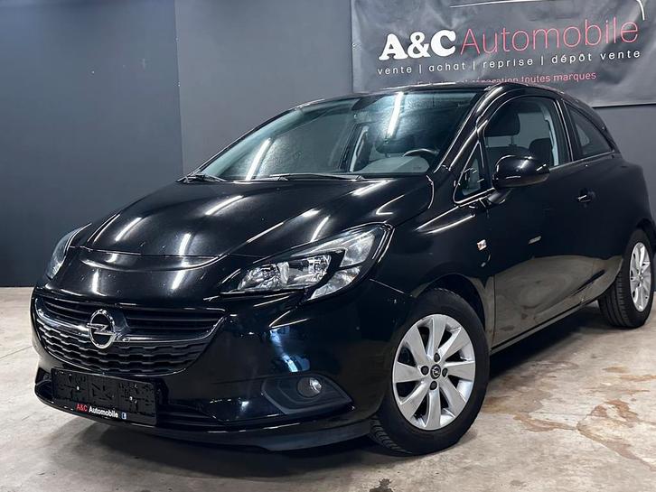 Opel Corsa 1.2i Zwart, Auto's, Opel, Bedrijf, Corsa, Android Auto, Benzine, Euro 6, Stadsauto, 3 deurs, Handgeschakeld, Zwart