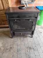 Houtkachel op cv, Ophalen, Houtkachel