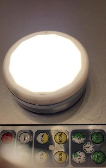 LED-LAMPJES, cadrim, ZGAN, remotes, dimbaar, timer, AAA-BATT beschikbaar voor biedingen