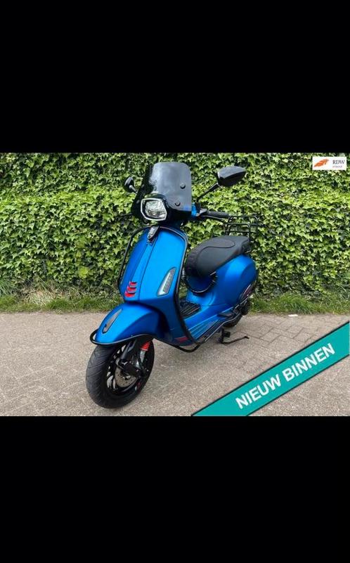 Vespa Sprint S 50 cc, Vélos & Vélomoteurs, Scooters | Vespa, Comme neuf, Vespa S, Classe B (45 km/h), Essence, Enlèvement