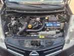 Nissan note 9/2013 268000km start niet, Auto's, Nissan, Euro 5, Stof, Zwart, Zwart