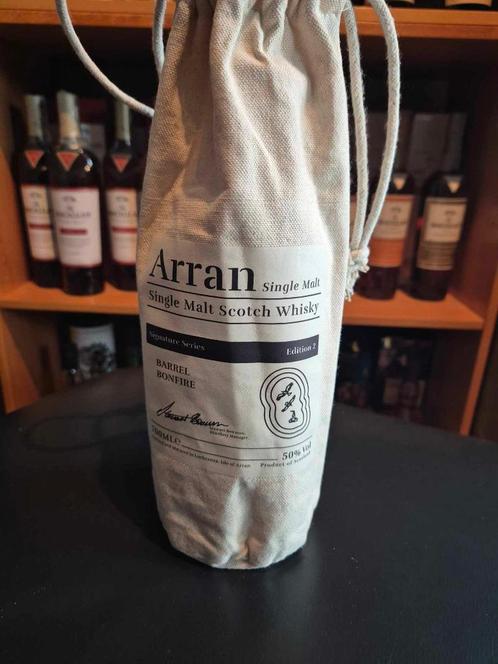 Arran Signature Series - Edition 2 - Barrel Bonfire, Verzamelen, Wijnen, Nieuw, Overige typen, Overige gebieden, Vol, Ophalen of Verzenden