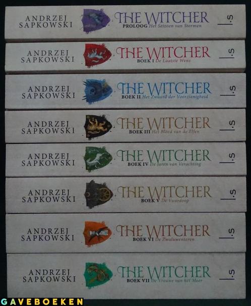 The Witcher - Andrzej Sapkowski - Luitingh Sijthoff B.V - 8x, Livres, Fantastique, Utilisé, Enlèvement ou Envoi