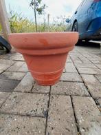 Bloempot terracotta kleur, Tuin en Terras, Bloempotten, Ophalen, Zo goed als nieuw, Terracotta