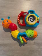 Babyspeelgoed rups en fototoestel, Enlèvement, Comme neuf