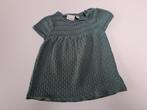 Mt 62 Turquoise gebreid jurkje, Meisje, Jurkje of Rokje, Name it, Ophalen of Verzenden