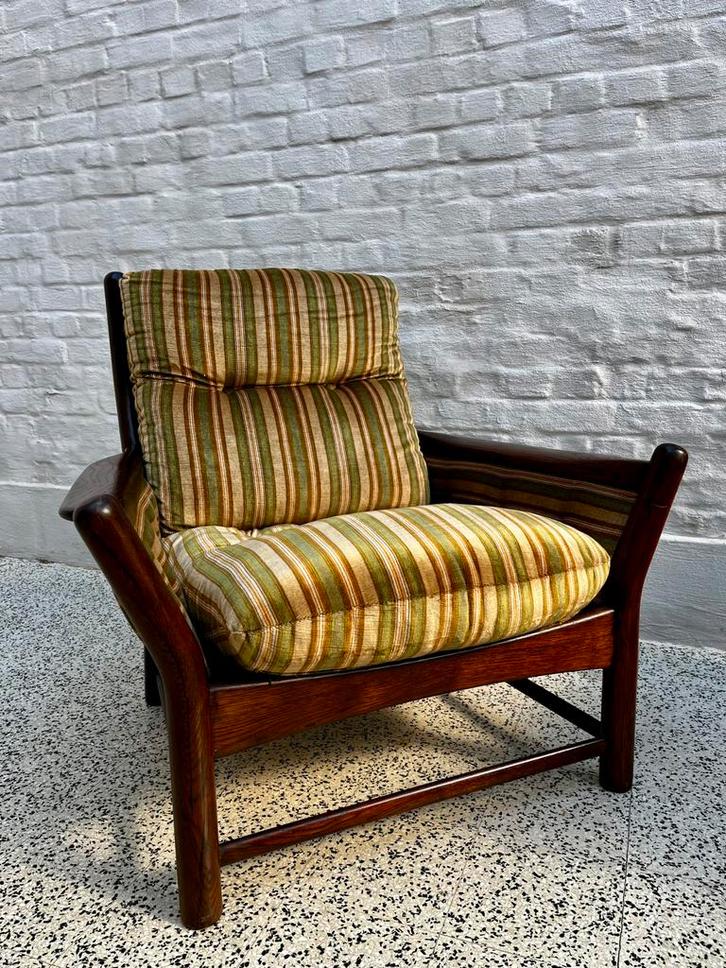 Unieke Set Vintage Zetels, Huis en Inrichting, Fauteuils, Zo goed als nieuw, Stof, Ophalen