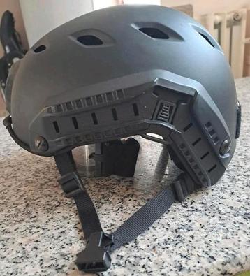 casque Helmet avec lunettes paintball/Airsoft