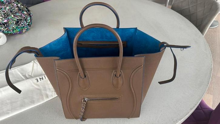 Céline Phantom Luggage Medium Tote moss green tas handtas, Bijoux, Sacs & Beauté, Sacs | Sacs Femme, Comme neuf, Sac à main, Autres couleurs