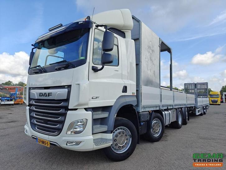 DAF CF 430 FAX 8x2/6 Dagcabine Euro6D - Machine Transporter, Auto's, Vrachtwagens, ABS, Climate control, Cruise Control, Electronic Stability Program (ESP)