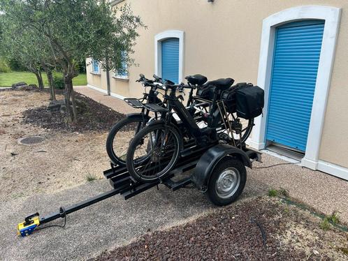 Aanhangwagen voor electrische fietsen, Auto diversen, Aanhangers en Bagagewagens, Zo goed als nieuw, Ophalen