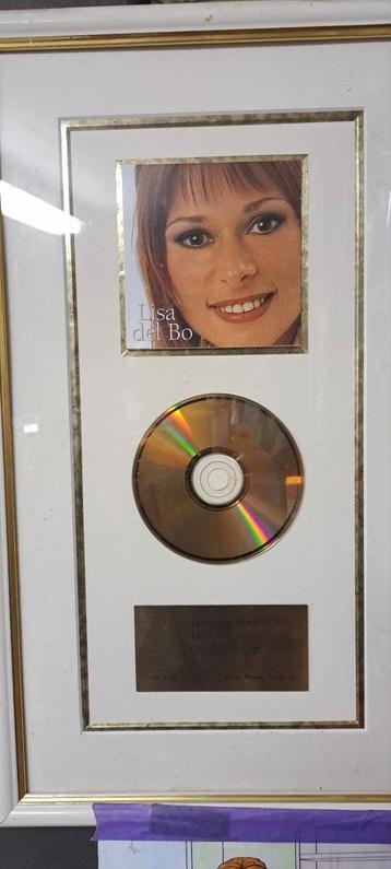 Lisa del Bo gouden cd juli 1996 disponible aux enchères