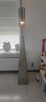 Bonydesign moderne vloerlamp piramide vorm met glazen kap, Huis en Inrichting, Ophalen, Zo goed als nieuw