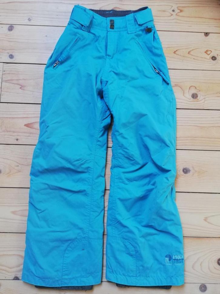 Protest - skibroek - 10 jaar - 140 - blauw, Sport en Fitness, Skiën en Langlaufen, Gebruikt, Kleding, Ski, Protest, Ophalen of Verzenden