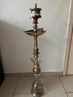 Shisha gebruikt geweest kan ronde mee, Antiek en Kunst, Antiek | Kandelaars, Ophalen