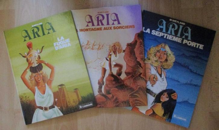ARIA, Bande dessinée de M. Weiland – Ed. DUPUIS, Verzamelen, Complete verzamelingen en Collecties, Ophalen of Verzenden