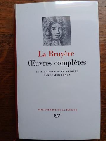 La Bruyère - Œuvres complètes beschikbaar voor biedingen