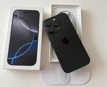 iPhone 16 Pro 128go black batterie 100% avec garantie beschikbaar voor biedingen