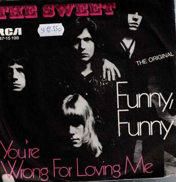 Vinyl, 7"   -   The Sweet – Funny, Funny beschikbaar voor biedingen
