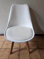 4 eetkamerstoelen, Ikea, Huis en Inrichting, Ophalen, Zo goed als nieuw, Wit, Vier