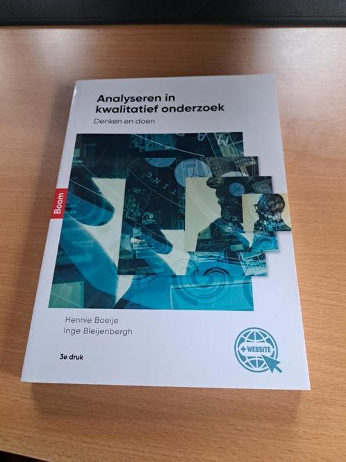 Inge Bleijenbergh - Analyseren in kwalitatief onderzoek, Boeken, Wetenschap, Zo goed als nieuw, Ophalen of Verzenden