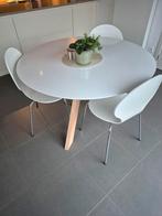 Ronde eettafel - diameter 120 cm, Huis en Inrichting, Tafels | Eettafels, Ophalen, Gebruikt