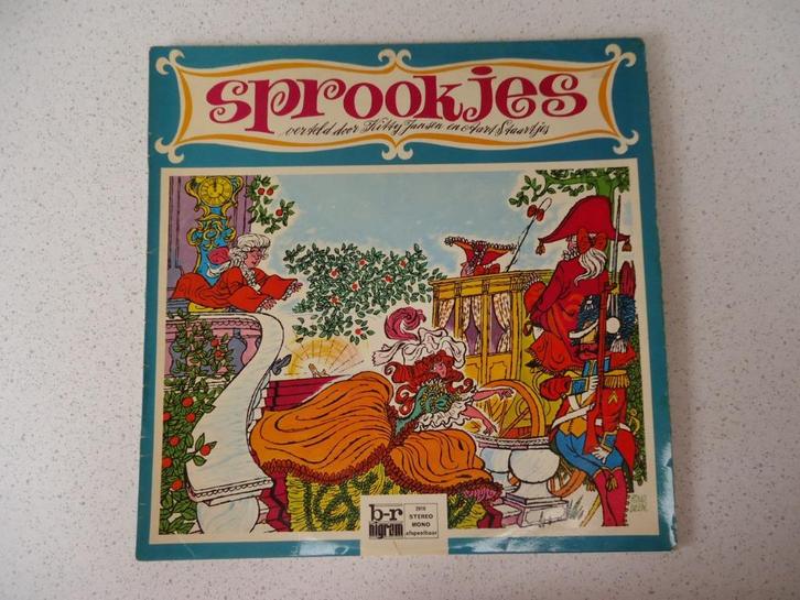 Sprookjes LP "Sprookjes"  Verteld door Kitty Jansen en Aart, Cd's en Dvd's, Vinyl | Nederlandstalig, Gebruikt, Overige genres