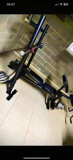 Banc de musculation avec set olympique de barre +disque