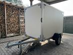 Gesloten aanhangwagen ongeremd 750kg als noeuw! Zie foto’s!, Auto diversen, Aanhangers en Bagagewagens, Ophalen, Zo goed als nieuw