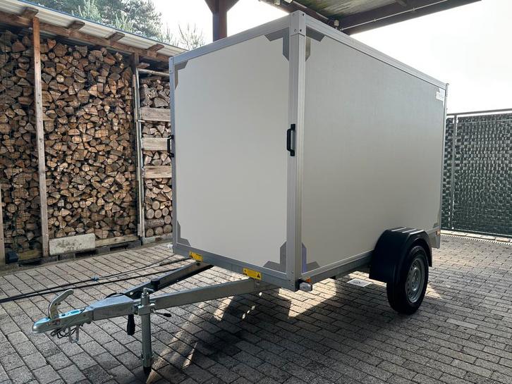 Gesloten aanhangwagen ongeremd 750kg als noeuw! Zie foto’s!, Auto diversen, Aanhangers en Bagagewagens, Zo goed als nieuw, Ophalen