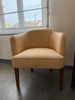 Stoel stof beige, Huis en Inrichting, Stoelen, Ophalen, Zo goed als nieuw, Stof