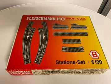 Kit de gare ferroviaire Fleischmann Profile 6190 - Nouveau disponible aux enchères