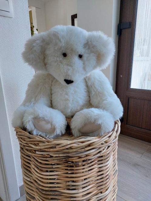 Witte handgemaakte beer, Verzamelen, Beren en Cherished Teddies, Ophalen