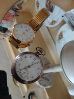 Horloge en oude zakhorloge, Ophalen of Verzenden, Zakhorloge